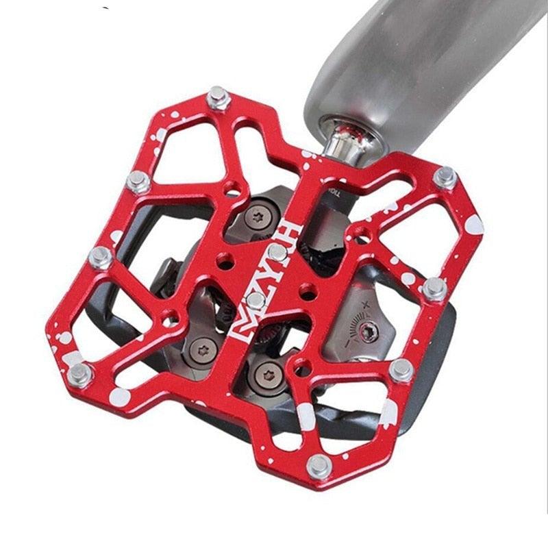 1 Pair Aluminum Alloy Bicycle Clipless Pedal Platform Adapters For Bike Pedals  Mountain Road Bike Accessories Universal Clipless  Alloy Platform Adapters Cleats Pedal