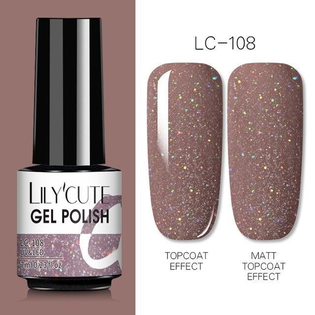 2022 New Fashion Purple Womens Nail Gel 7ml Permanent UV LED Base Matte Glossy Luxury Colorful Effect Nail Gel for Women and Girls