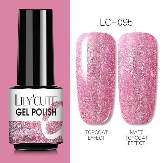 2022 New Fashion Purple Womens Nail Gel 7ml Permanent UV LED Base Matte Glossy Luxury Colorful Effect Nail Gel for Women and Girls