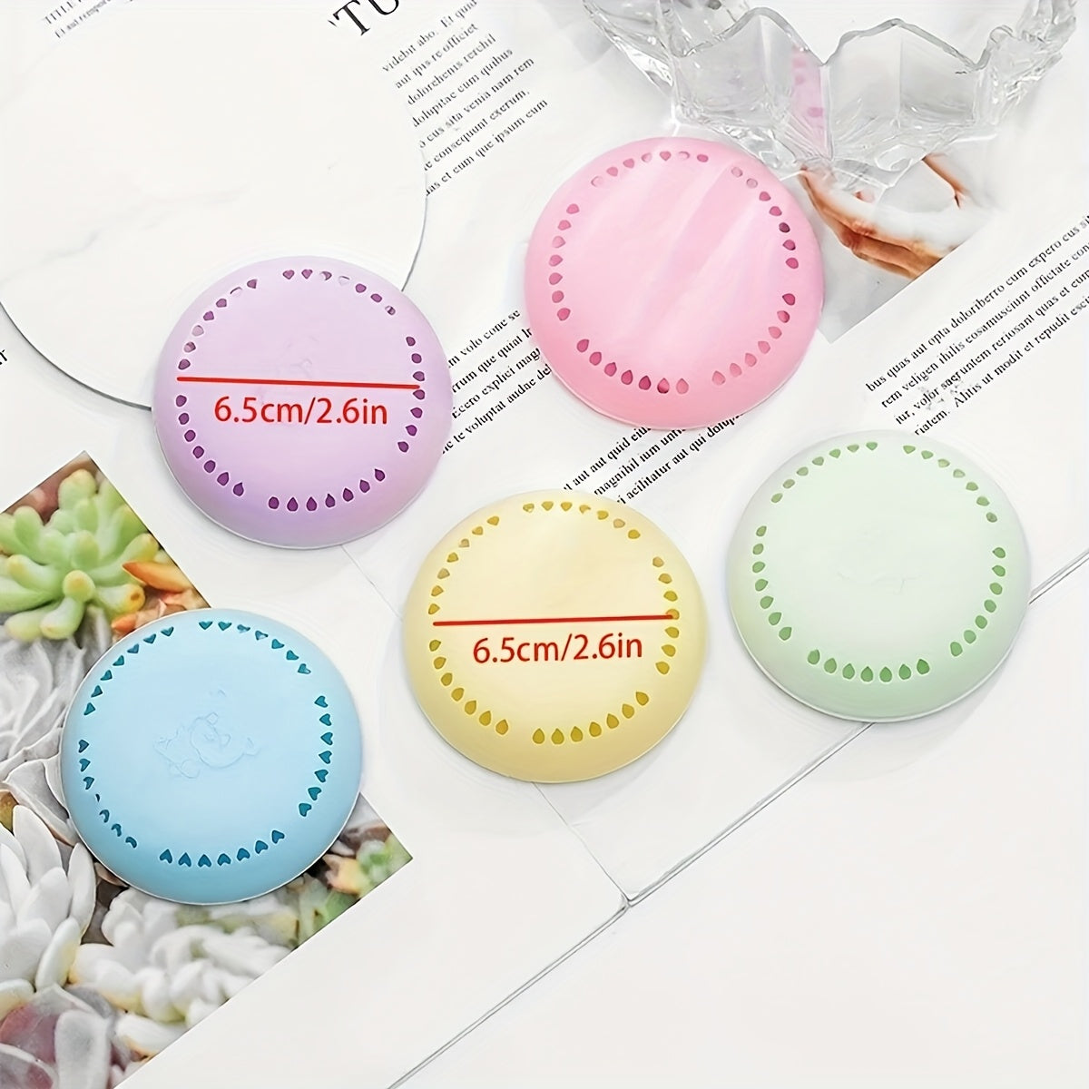20 fragrance sheets + 2 boxes of rose and cherry-scented air freshener - Long-lasting deodorization, suitable for home, car, bat