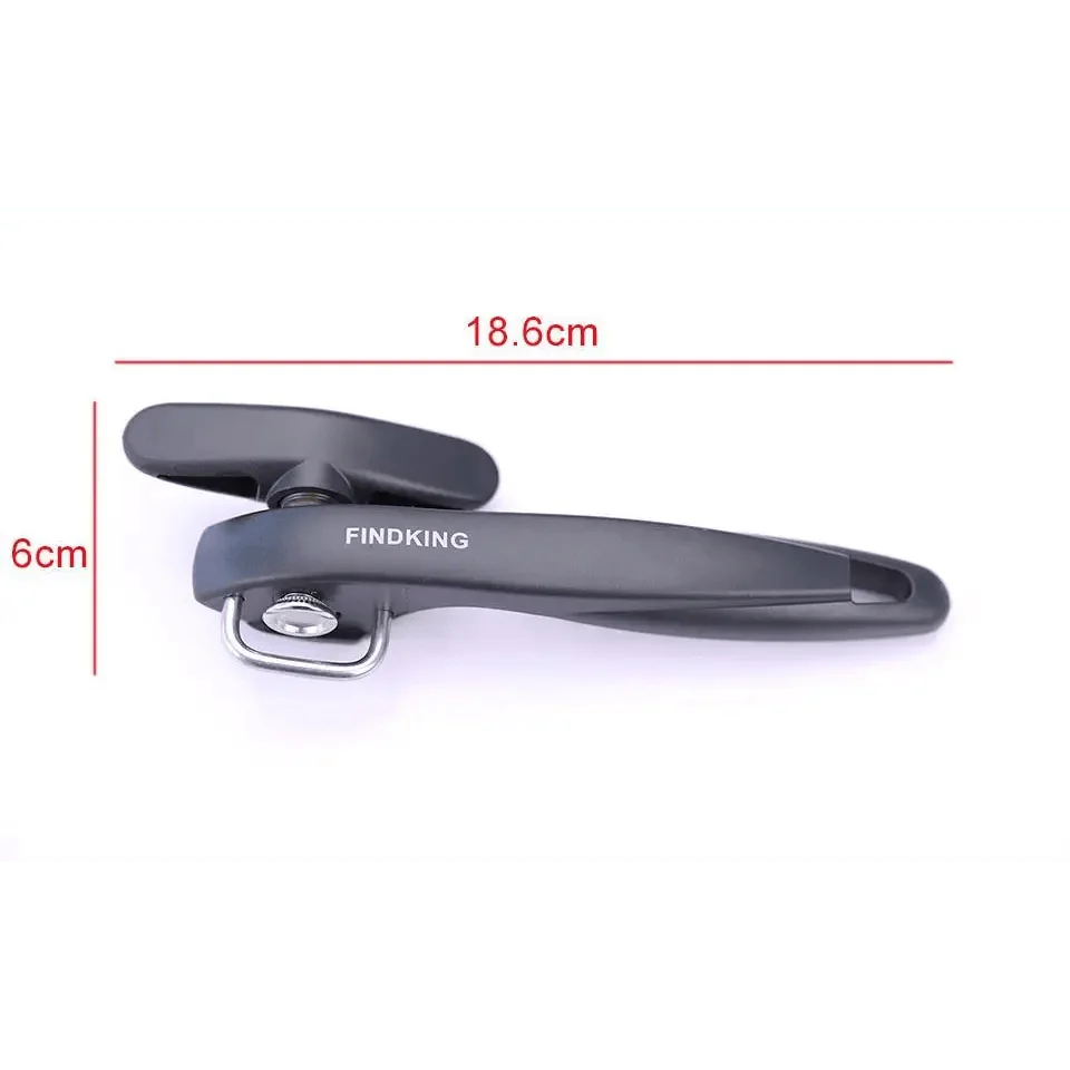 2PCS Durable Cans Opener Kitchen Tools Professional handheld Manual Stainless Steel Can Opener Side Cut Manual Jar opener