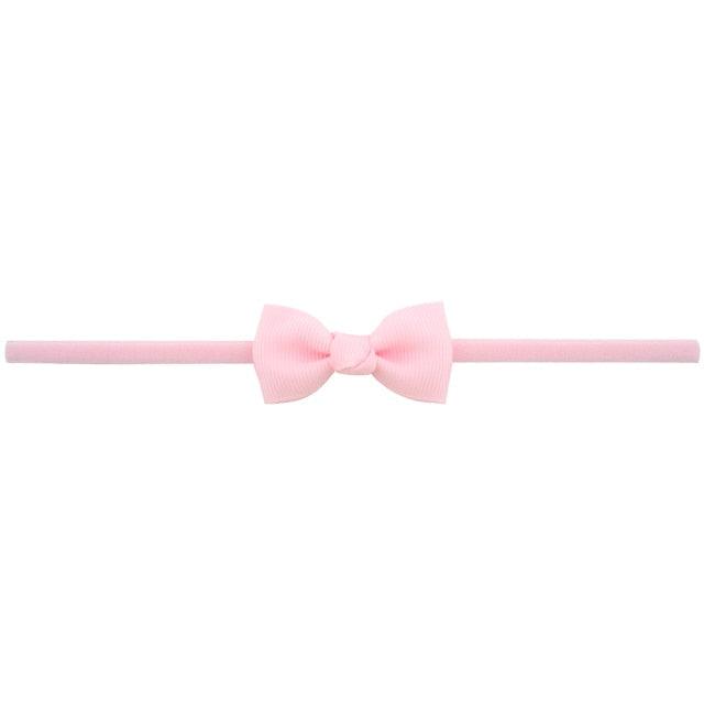 2Pcs/lot Baby Girls Headband Infant Hair Accessories Cloth Tie Bows Headwear Tiara Gift Toddlers bandage Ribbon Newborn Headwrap Gorgeous Hair Accessories For Babies