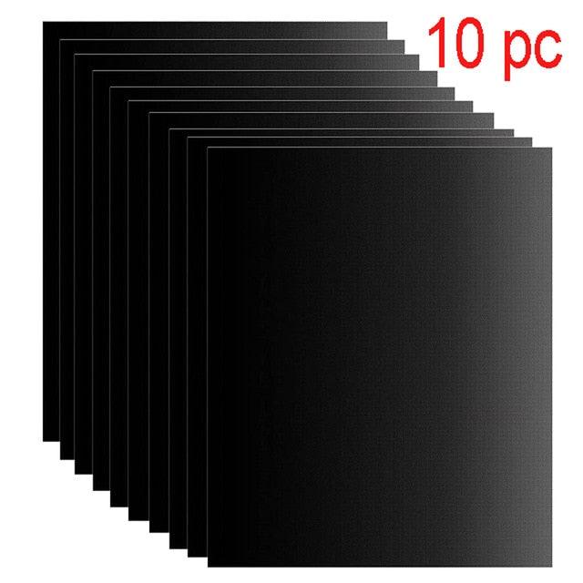 44x33cm BBQ Grill Mat Barbecue Outdoor Baking Non-stick Pad Reusable Cooking Plate For Party Grill Mat Accessories Non-stick Reusable Barbecue Baking Mats Oven Liner Heat Resistant Barbecue Sheets
