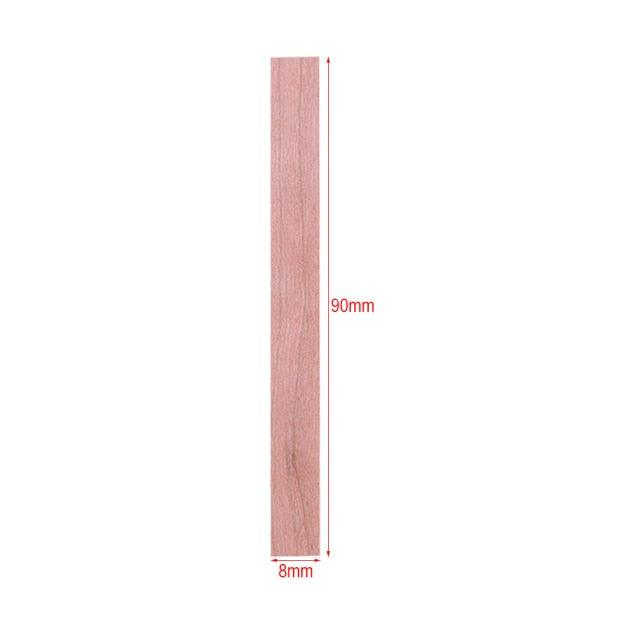 50Pcs Candle Wood Wick for Candles Smokeless Wooden Wicks for Candle Making Crackling Wood Wick for DIY Candles Soy or Palm Wax Form for Candle Making Supplies Wood Wicks