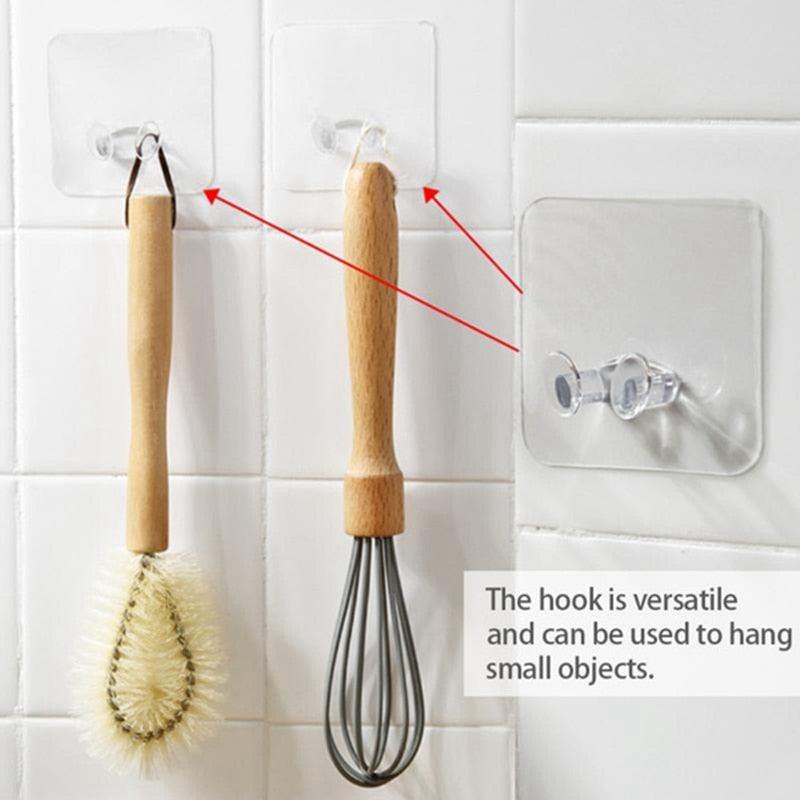5/10/20 Pcs Wall Storage Hook Punch-free Power Plug Socket Holder Kitchen Stealth Hook Wall Adhesive Hanger Bathroom Wall Storage Hook Power Plug Socket Holder Wall Adhesive Hanger Home Office