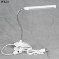 5V USB Led Desk Lamp With Clip Flexible Table Lamp 13Leds For Bedside Book Reading Study Office Work Children Night Light Decorative Table Lamp Cute Study Lamps for Bedroom Décor