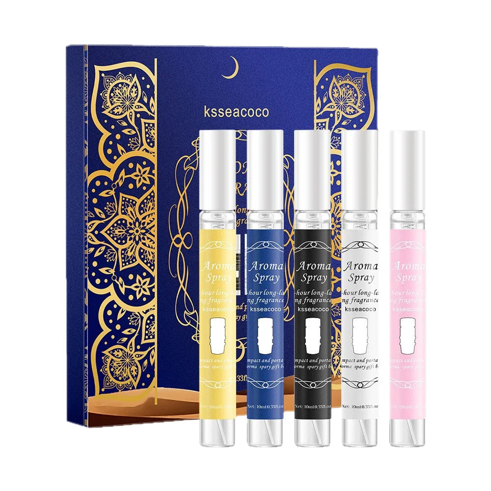 Arabic Perfume Gift Box Classic Series Neutral Perfume Alcohol Free Natural Lasting Fresh Elegant and Charming Floral Fragrance