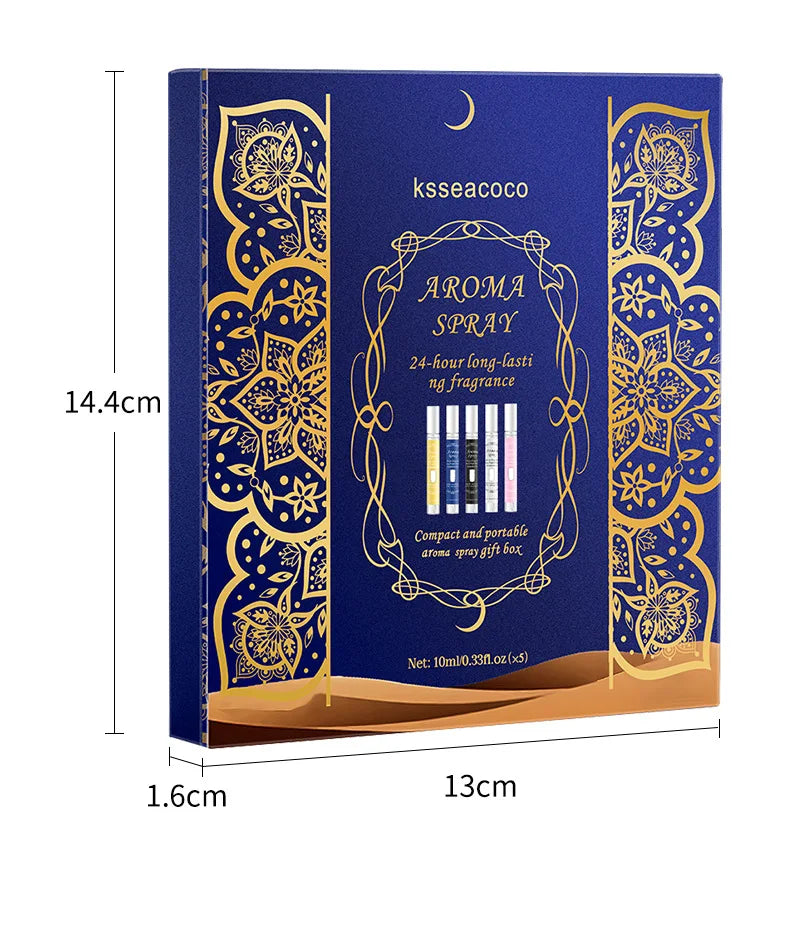 Arabic Perfume Gift Box Classic Series Neutral Perfume Alcohol Free Natural Lasting Fresh Elegant and Charming Floral Fragrance