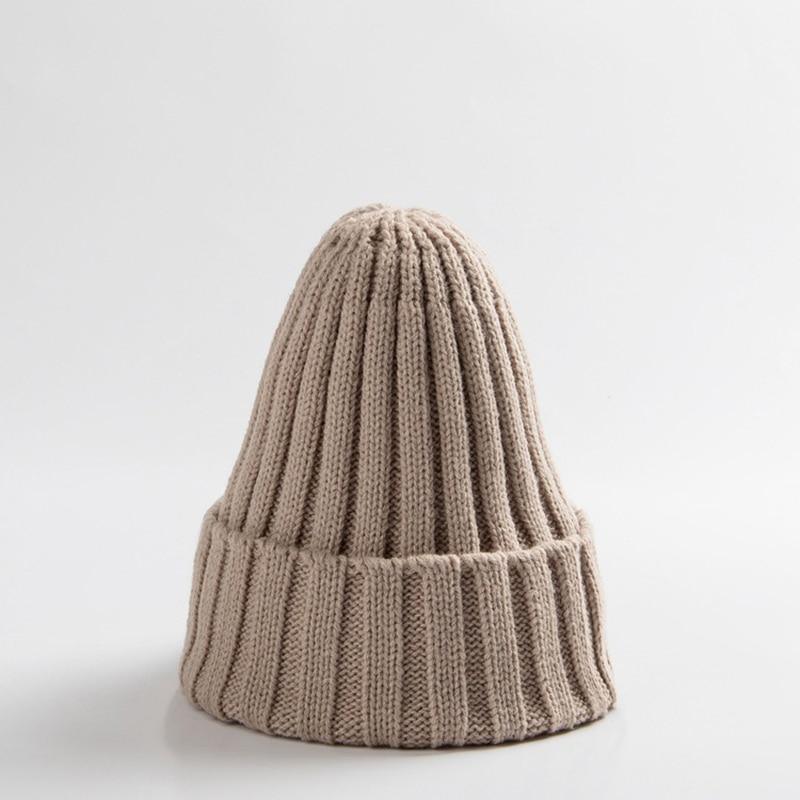 Modern Luxury Solid Baby Boy Girl Autumn Winter Beanie Warm Cap For Kids In Elegant Design
