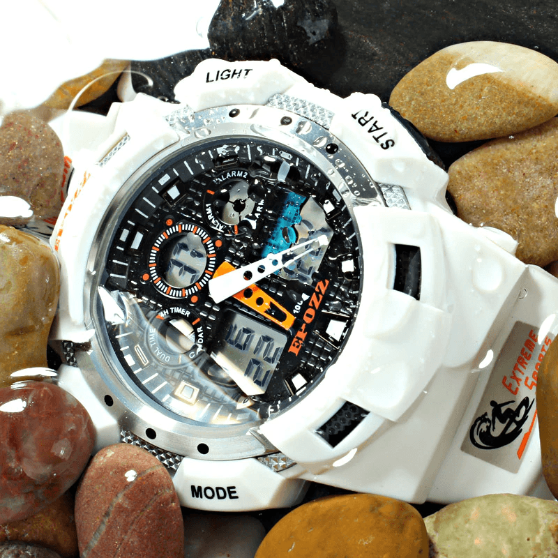 STEVVEX Fashion Luxury G Style Military Men's Sports Digital Watch Male Analog Wristwatch Diver For Men's and Boys