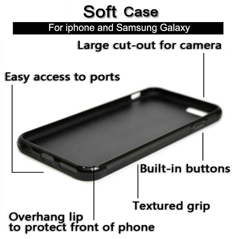 Dog Phone Case For iPhone 14 11 12 13 mini Pro X XR XS MAX 6S 7 8 Plus 5S SE 2020 Cover Shell Premium Soft Liquid Silicone Rubber Full-Body Protective Bumper Case for iPhone