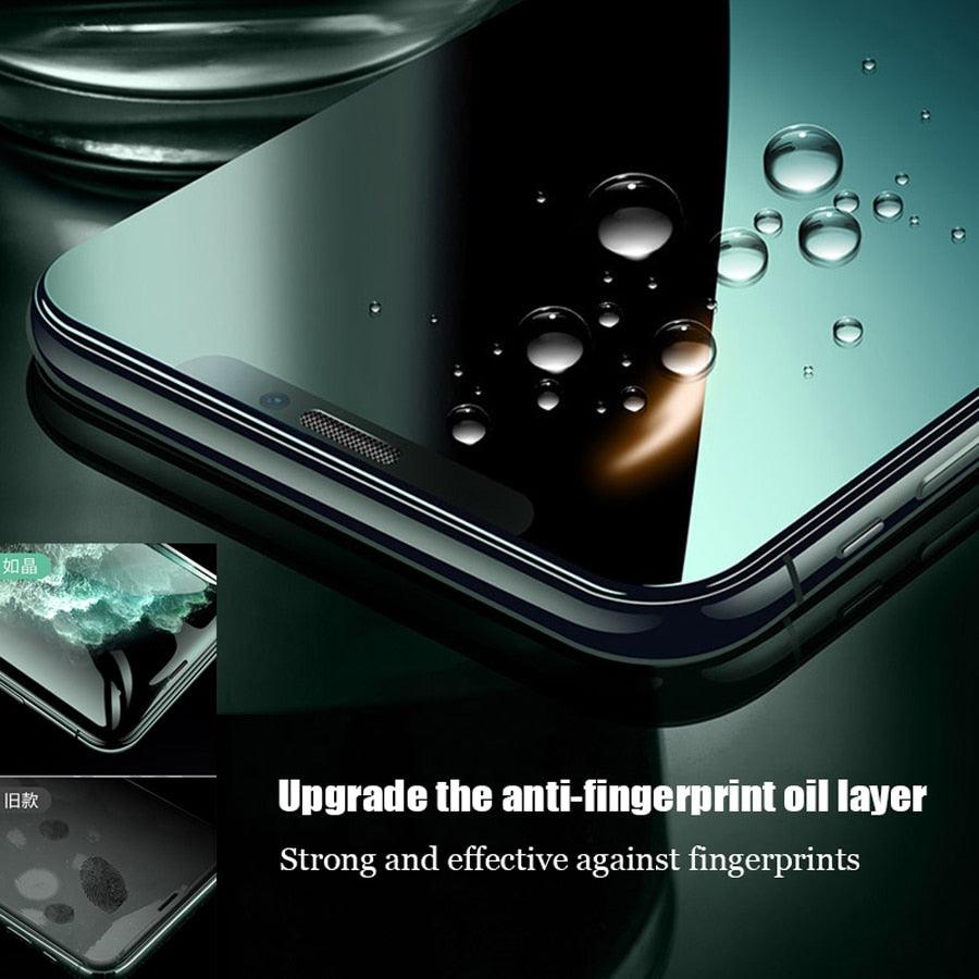 3PCS Full Cover Tempered Glass for iPhone 7 8 6 6S Plus SE 2020 Screen Protector for iPhone 13 12 11 XR X XS Max Pro Mini Glass Tempered Glass Screen Protector 5D Upgraded Full Cover Edge-to-Edge for iPhone