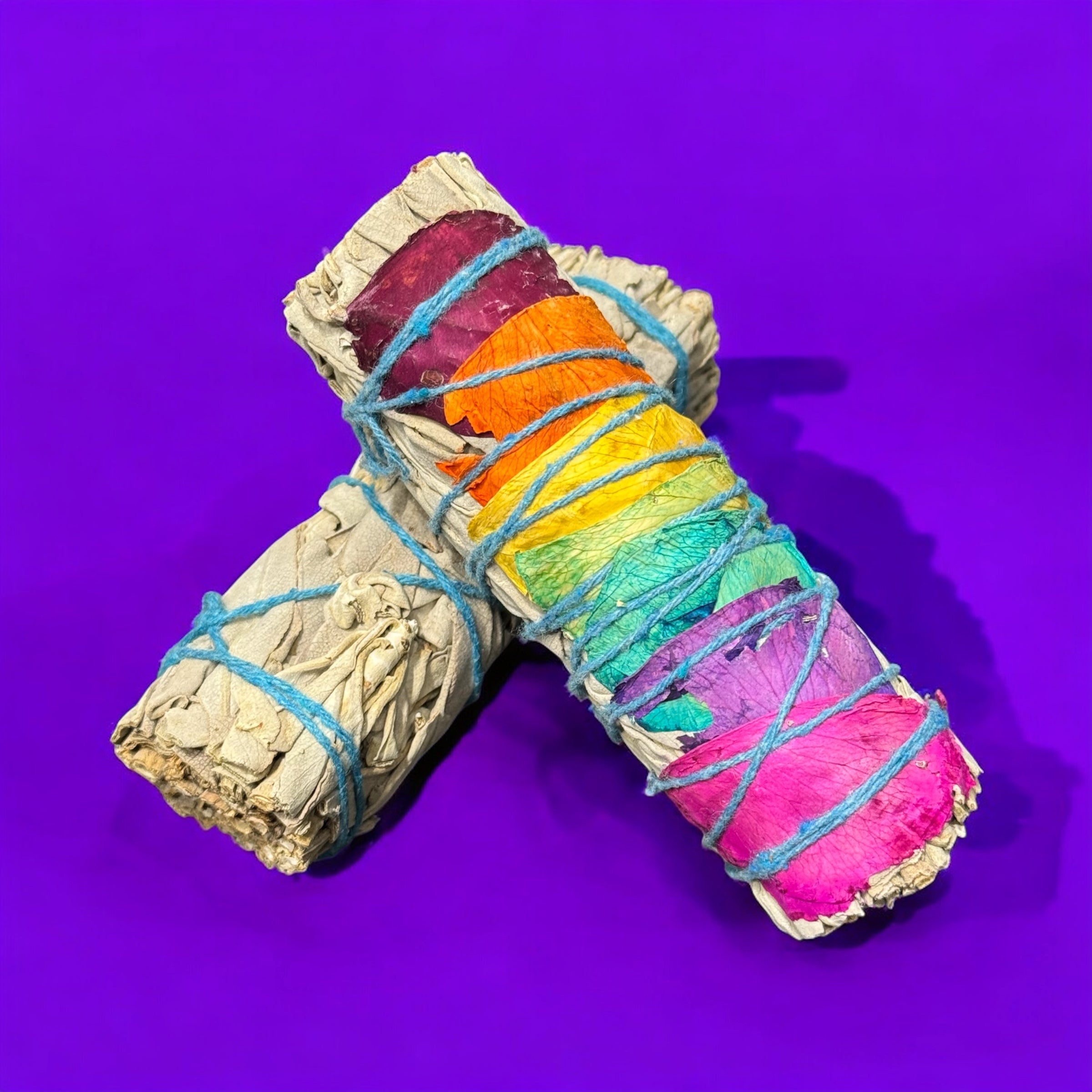 Smudge Kit - White Sage & Seven Chakra Sage for Purification
