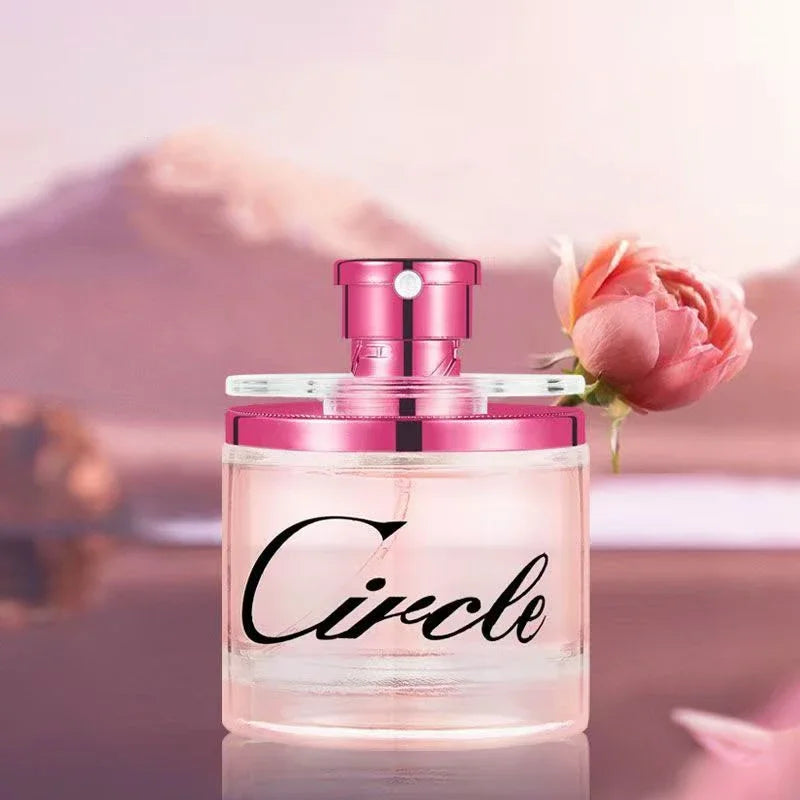 Rotating Perfume,Flower Fruit Woody Fragrance,Jasmine/Rose/Violet/Musk/Citrus Scent,Long-Lasting Women Deodorant,Eau De Toilette