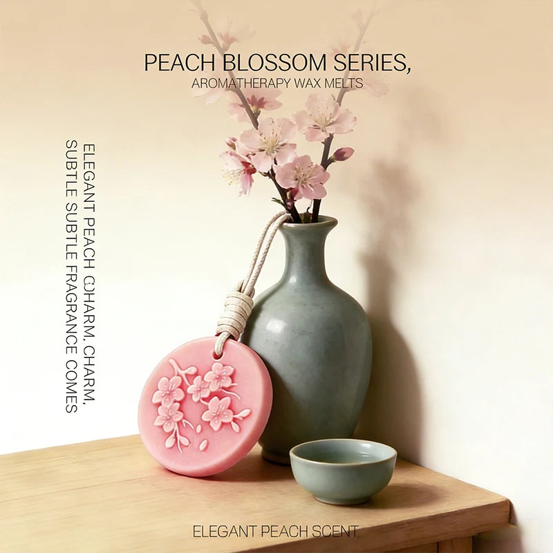 Aromatherapy wax tablets, embossed fragrance hangings, wardrobe, bedroom, car deodorizing, long-lasting fragrance