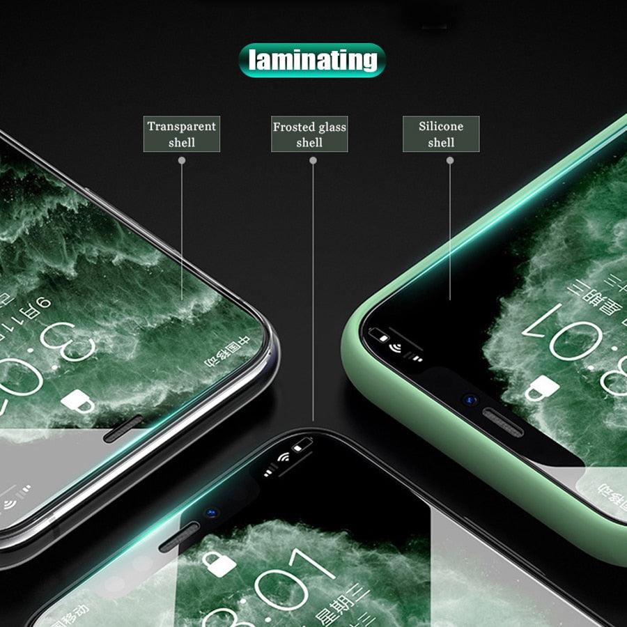 3PCS Full Cover Tempered Glass for iPhone 7 8 6 6S Plus SE 2020 Screen Protector for iPhone 13 12 11 XR X XS Max Pro Mini Glass Tempered Glass Screen Protector 5D Upgraded Full Cover Edge-to-Edge for iPhone