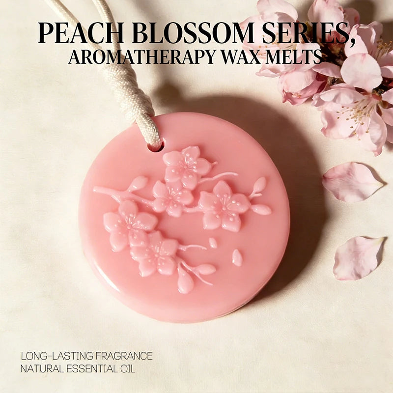 Aromatherapy wax tablets, embossed fragrance hangings, wardrobe, bedroom, car deodorizing, long-lasting fragrance