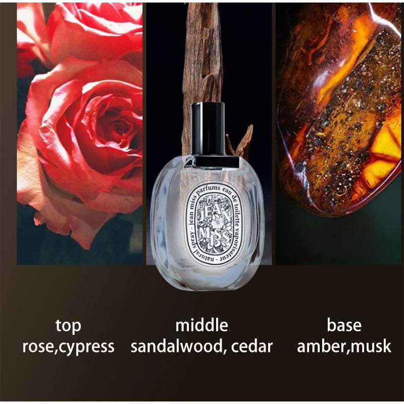 Sandalwood Perfume Light Fragrance Unisex Dating Attraction Elegant Release Lasting Refreshing Charm Fruity Floral Perfume
