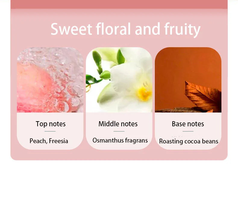 Fruit Flavor Woman's Perfumes Stick Deodorants Body Aroma Long-lasting Fragrances Ointment Portable and Easy To Use Solid Balm