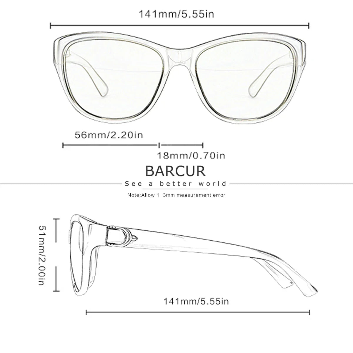 BARCUR Polarized Men’s Fashion Sunglasses – Elliptical Gradient TAC Lens with UV400 Protection – Lightweight Stainless Steel Frame Stylish Summer Eyewear for Travel Driving & Outdoor Gift Occasions