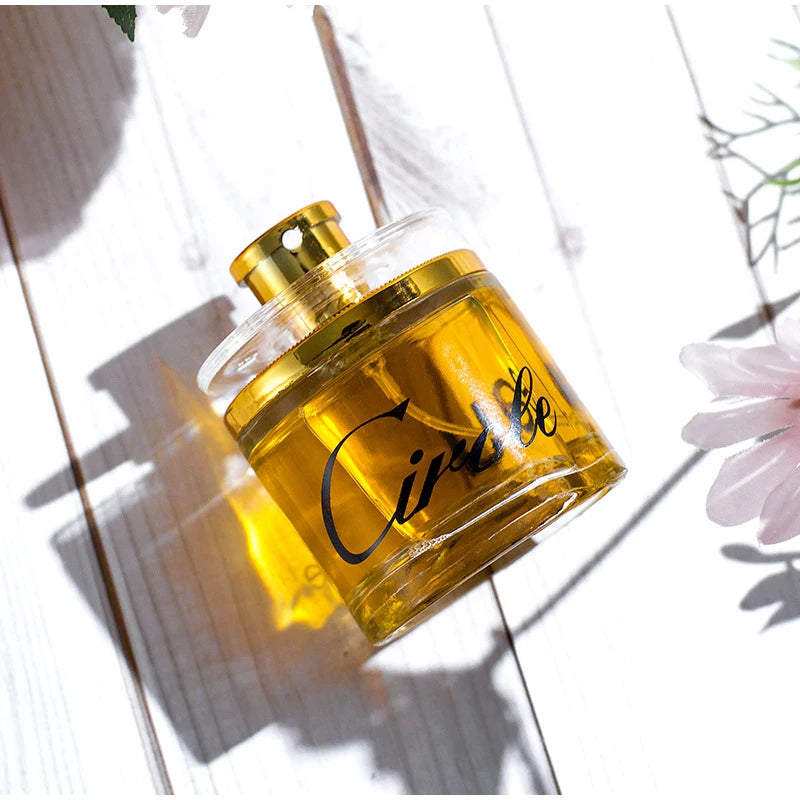 Rotating Perfume,Flower Fruit Woody Fragrance,Jasmine/Rose/Violet/Musk/Citrus Scent,Long-Lasting Women Deodorant,Eau De Toilette