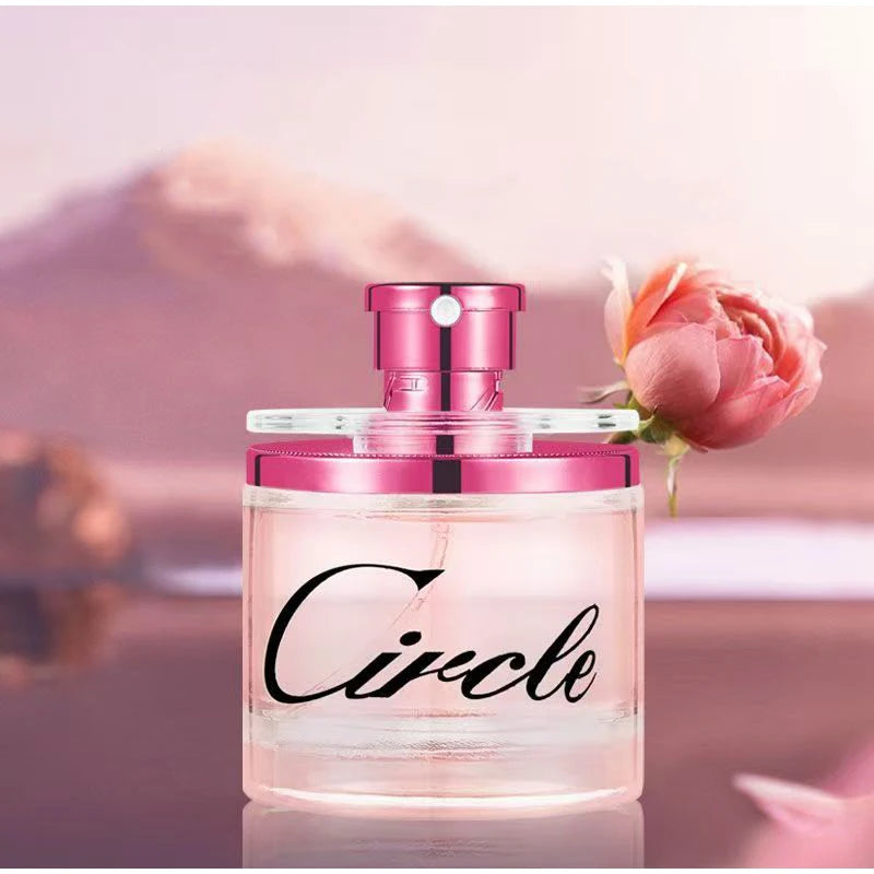 Rotating Perfume,Flower Fruit Woody Fragrance,Jasmine/Rose/Violet/Musk/Citrus Scent,Long-Lasting Women Deodorant,Eau De Toilette