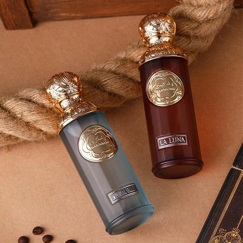 Arab Brand Men's Perfume Floral Fruity Wood Bergamot Ebony Musk Milk Fragrance Lasting Unisex Charming Neutral Eau De Toilette