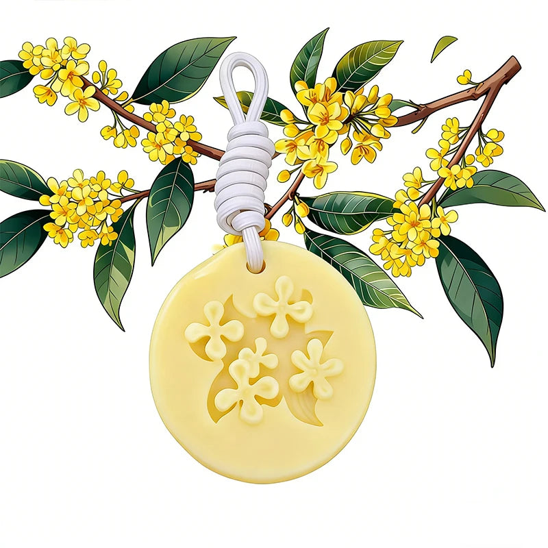 Aromatherapy wax tablets, embossed fragrance hangings, wardrobe, bedroom, car deodorizing, long-lasting fragrance
