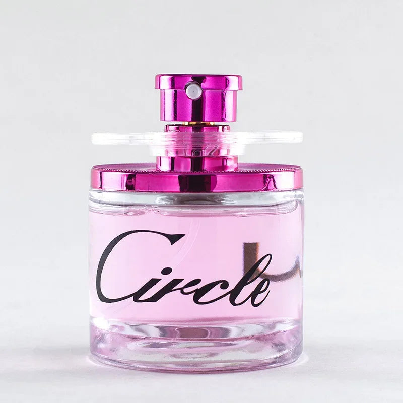Rotating Perfume,Flower Fruit Woody Fragrance,Jasmine/Rose/Violet/Musk/Citrus Scent,Long-Lasting Women Deodorant,Eau De Toilette