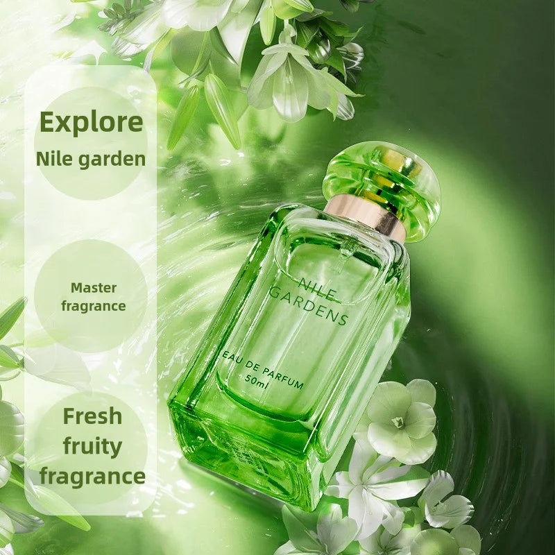Fresh Herbal Scented Perfume Garden Perfume for Women - Floral Fruity Fragrance Long-Lasting and Elegant  perfumes mujer 50ml