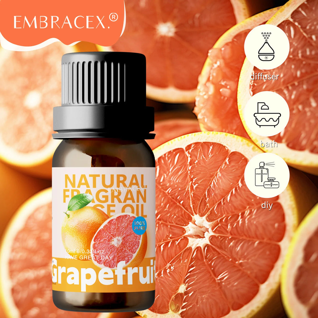 10ml Grapefruit Fragrance Essential Oils Grapefruit Perfume Funny Gifts Aromas For Humidifier Fragrance Home