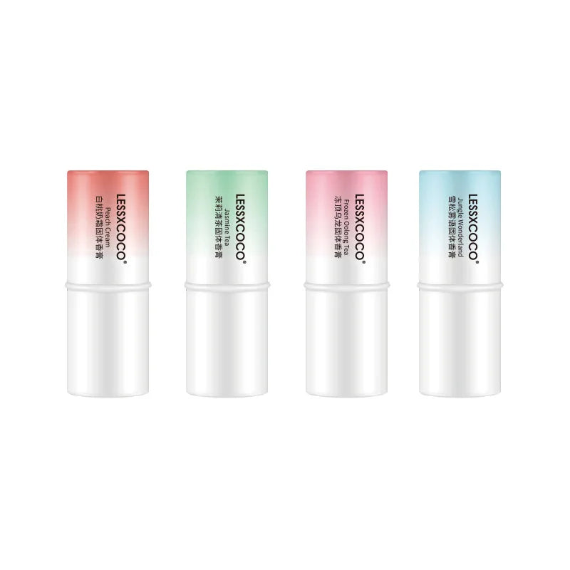 Fruit Flavor Woman's Perfumes Stick Deodorants Body Aroma Long-lasting Fragrances Ointment Portable and Easy To Use Solid Balm