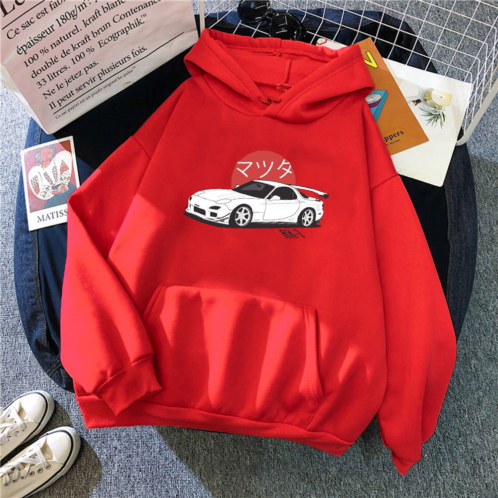 Hoodies Men Women Fashion Tops front view