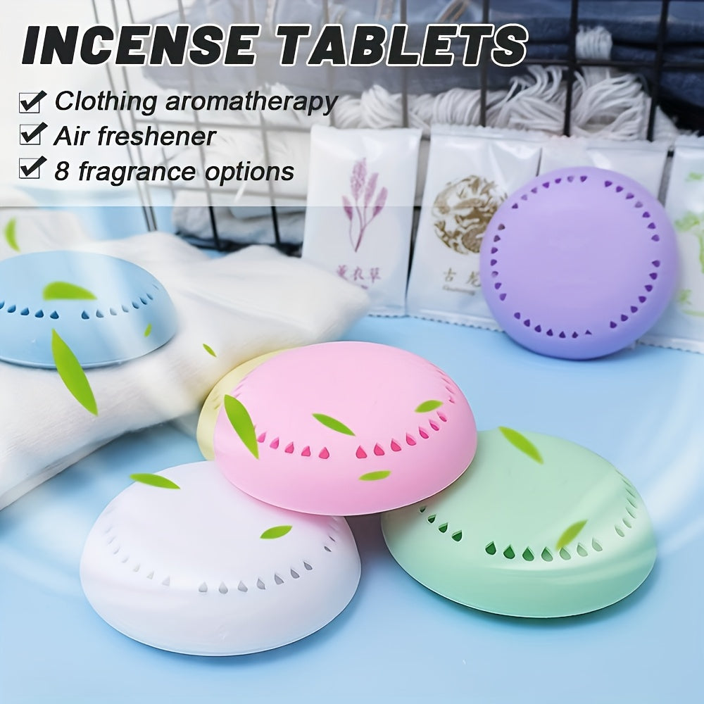 20 fragrance sheets + 2 boxes of rose and cherry-scented air freshener - Long-lasting deodorization, suitable for home, car, bat