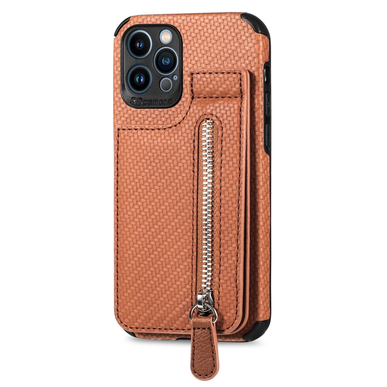 Blue Cards Wallet Leather Phone Case For Iphone 14 Plus 13 12 Mini 11 Pro Max X Xs Xr Men Luxury Business Purse Card Holder Cover  Phone Case With Card Sleeve Men Phone Case