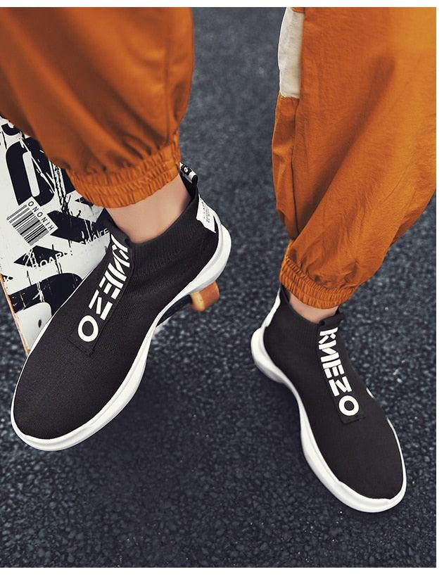 Casual Shoes Men Breathable Autumn Summer Mesh Shoes Sneakers Fashionable Breathable Lightweight Movement Running Shoes Mesh Workout Casual Sports Sneakers