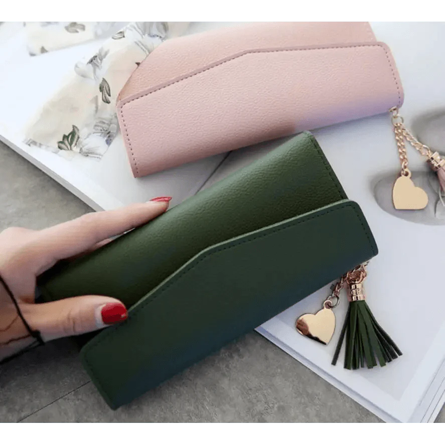 Dazzling Wallets For Phone, Clutch Bag, Purses, Long Wallets For Girl And Ladies Cute Money Coin Pocket And Card Holder Tassel Wallets