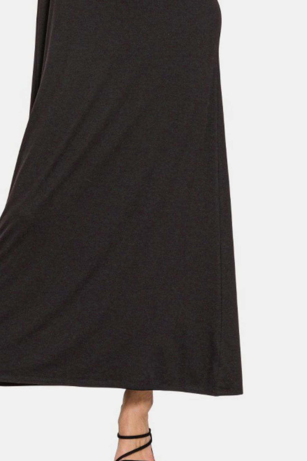 Scoop Neck Wide Strap Tank Dress For Women – Simple & Classic, Comfortable Wide Straps, Flattering Scoop Neckline for Effortless Style
