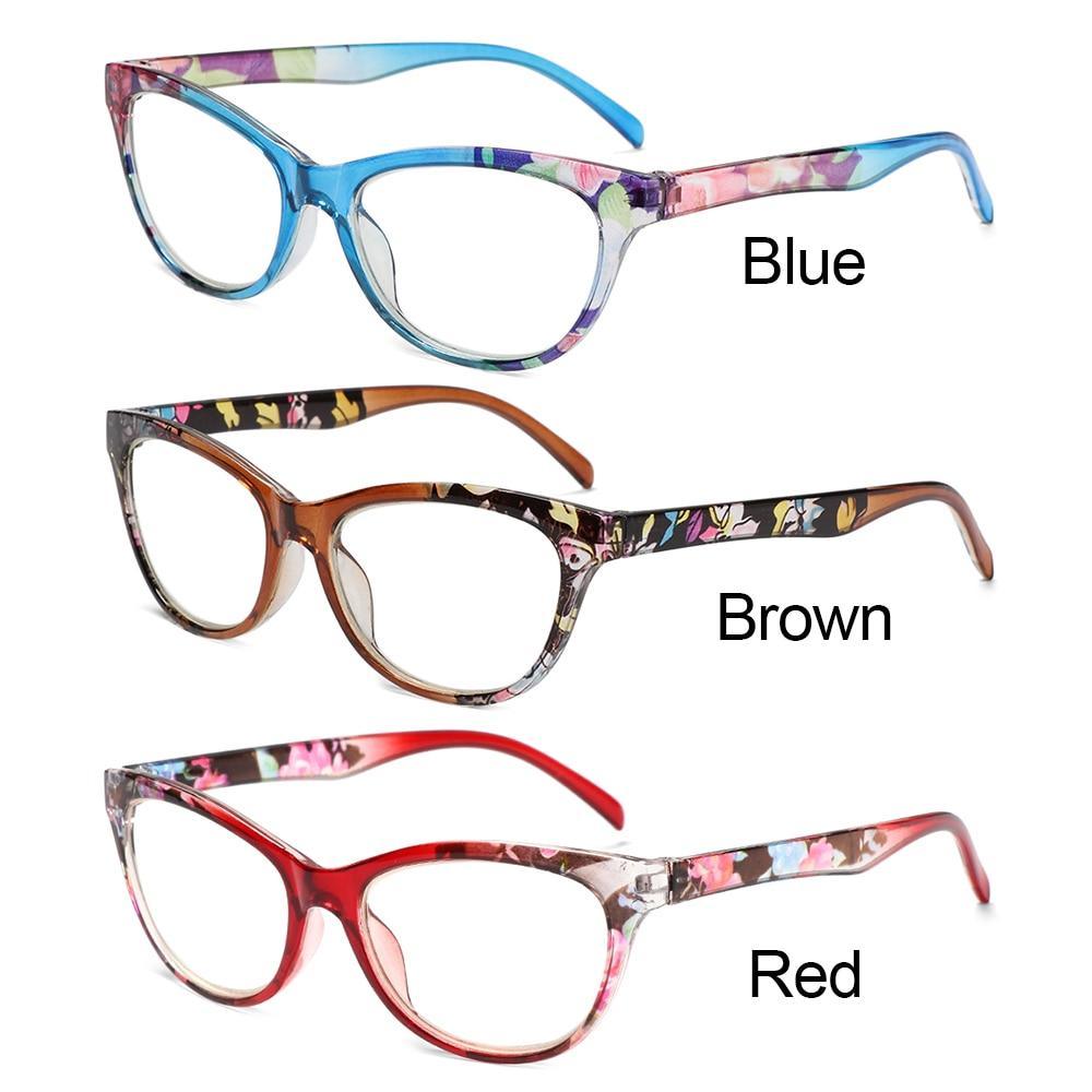 Fashion Reading Eyeglasses Men Women High Definition Transparent Optical Eyewear Anti Blue Eye Protection Eyeglasses Transparent Optical Eyewear With Diopter +1.0~+ 4.0