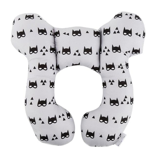 Kids Children Baby Pillow Soft Neck Support Infant Car Cushion U-Shape Cotton Infant Nursing Pillow Toddler Sleep Positioner  Air Mesh Organic Cotton Protection for Flat Head Baby Pillow for Newborn Breathable Adjustable Infants and Baby Neck Head Support