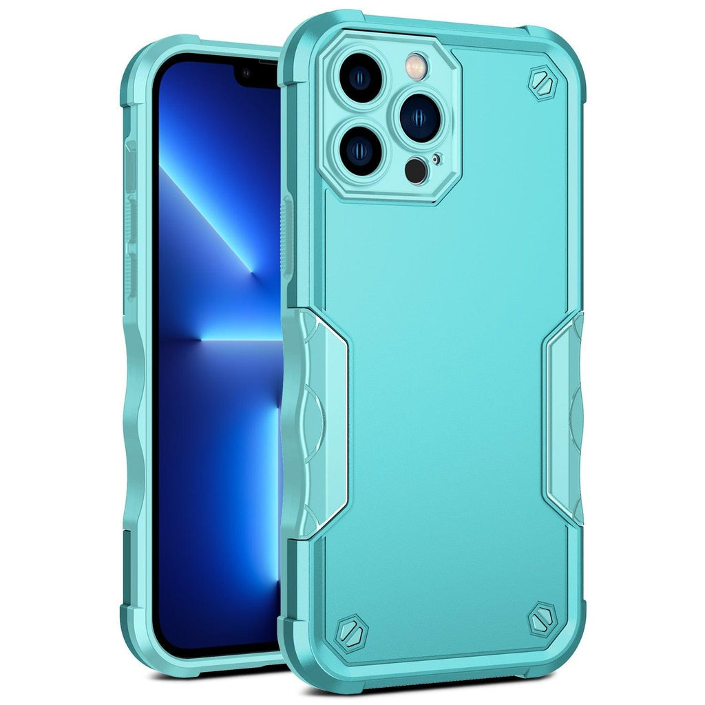 Light-Armor Shockproof Case For iPhone 14 Pro Max 13 Pro Max Mini 12 Max Cover Ultra-thin Mobile Case Ultra Slim Soft Silicone Cover iphone Case Compatible with iPhone 12 Pro Case