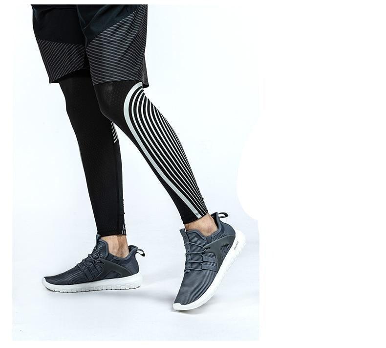 Men Blue Running Shoes Lightweight Breathable Mesh Soft Women Outdoor Sneakers Slip On Outdoor Jogging Walking Tennis Sport Shoes Fashion Sneakers For Workout