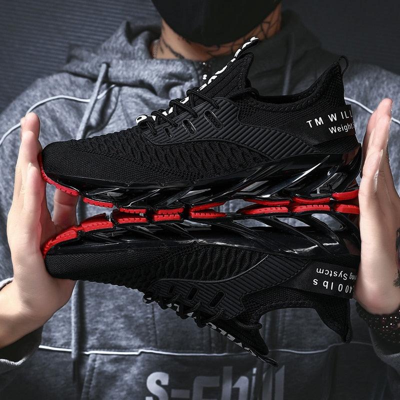 Men's Running Sneakers Non-Slip Lightweight Comfortable Air Sports Men Walking Sport Running Athletic Non Slip Fashion Breathable Luxury Modern Outdoor Sneakers