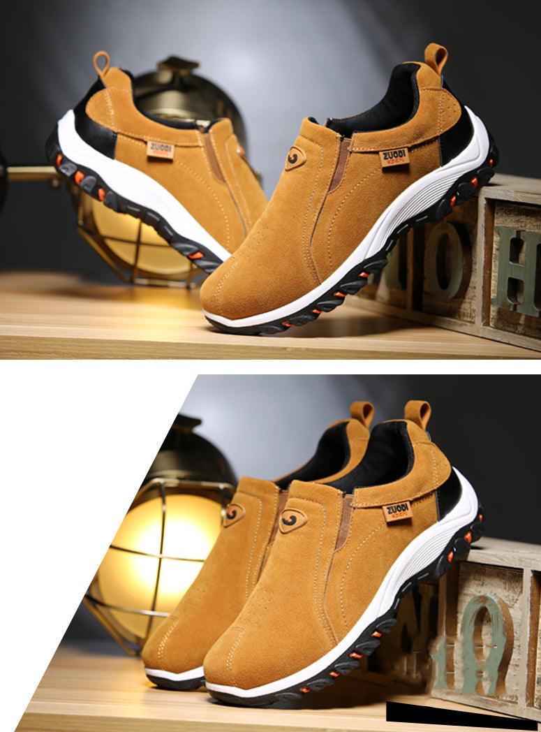 Mens Casual Shoes Breathable Outdoor Lightweight Walking Shoes Autumn Spring Men Loafers Slip On Shoes Climbing Shoes Sneakers Lightweight Breathable Walking Running Shoes