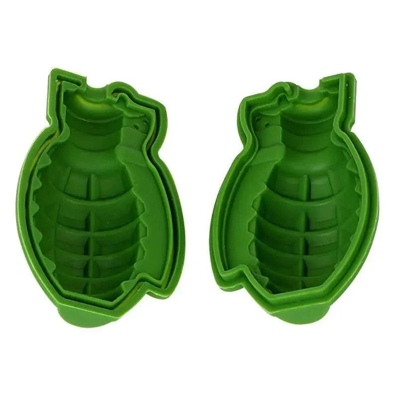 Multifunctional Ice Cube Maker Creative Silica Gel Gun Bullet Skull Shape Tray Mold Home Bar Party Cool Whiskey Wine Ice Cream Bar Tool