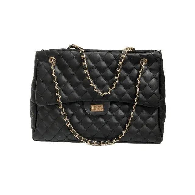 Women Pu Leather Shoulder Bag Fashionable Designer Luxury Female Large Capacity Crossbody Bag