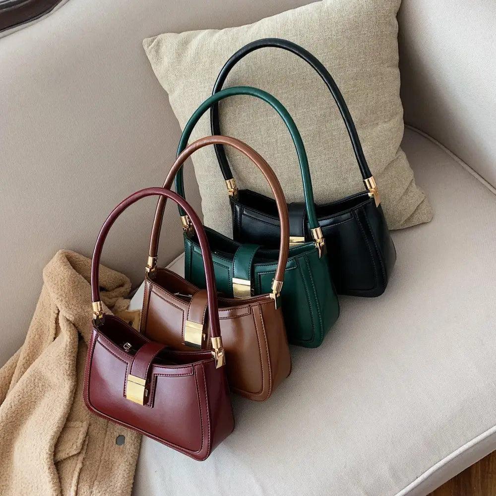 New Trendy PU Leather Crossbody Shoulder Handbags For Women And Girls Small Travel Hand Bags For Ladies