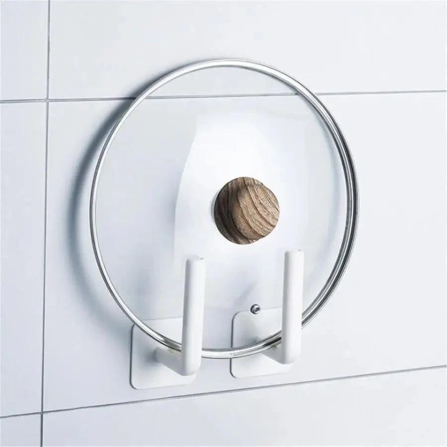 New Vigorous 1Pc Kitchen Self-adhesive Accessories Under Cabinet Paper Roll Rack Towel Holder Tissue Hanger Storage Rack for Bathroom Toilet