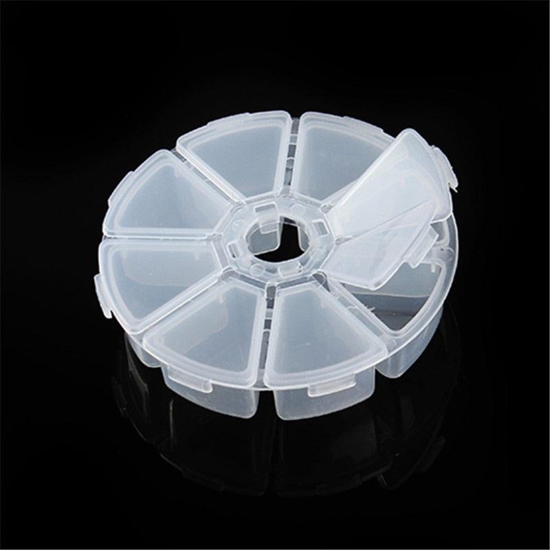 Plastic Jewelry Boxes Plastic Tool Box Adjustable Craft Organizer Storage Beads Bracelet Jewelry Boxes Portable 10 Compartments Clear Plastic Storage Box Jewelry Organizer Container