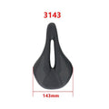 Full Carbon Saddle Road Bike Super Light Leather Carbon Bicycle Seat Optimized For Men Flexible And Comfortable Sit Bone Support Shock Absorbing Road Bike Saddle